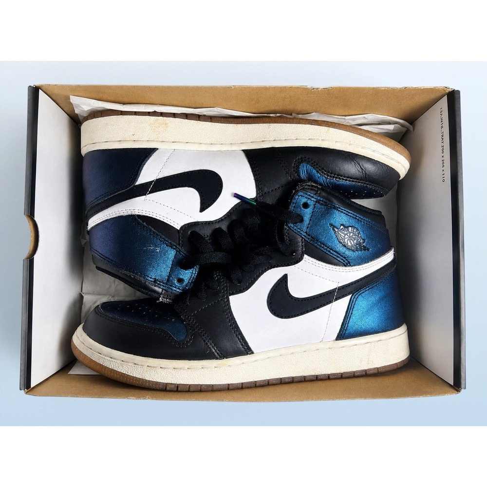 Nike Air Jordan 1 Retro High OG All Star Chameleon 907958-015 Mens 7Y Womens 8.5